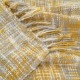 thumbnail image 2 of Battilo Yellow Throw Blanket for Couch,Gold Knit Throw Blankets for Bed,Summer Blankets,50"x60", 2 of 8