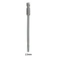 thumbnail image 2 of 1x Drill Bit Set Hex Head Wrench Screwdriver Socket 1/4inch Shank Metric 100mm, 2 of 7