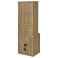 thumbnail image 2 of Nmkwnr 3 Tiers Bookcase Bookshelf 2 Drawers, Perfect for Living Room, Office, Brown, 2 of 10
