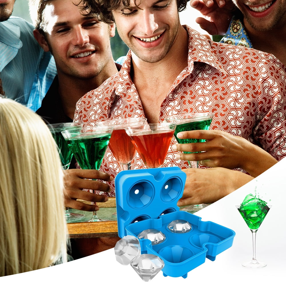 Moule à Glaçons En Acier Inoxydable 304 - Forme Cube - Réutilisable Pour Cocktails, Café, Lait Maternel - 8