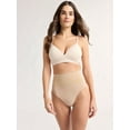 thumbnail image 4 of Joyspun Women's Shapewear Everyday Smoothing Thong, Sizes S-3X, 4 of 6