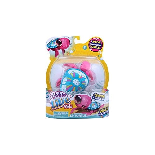 Little Live Pets Lil Turtle Sunshine The Rainbow Turtle Walmart Com Walmart Com