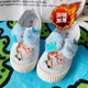 thumbnail image 1 of Sanrioed-zapatos de lona gruesa My Melody Cinnamoroll Kuromi para niños, calzado informal de suela suave Kawaii, cómodos, color blanco, regalo para niños, 1 of 5