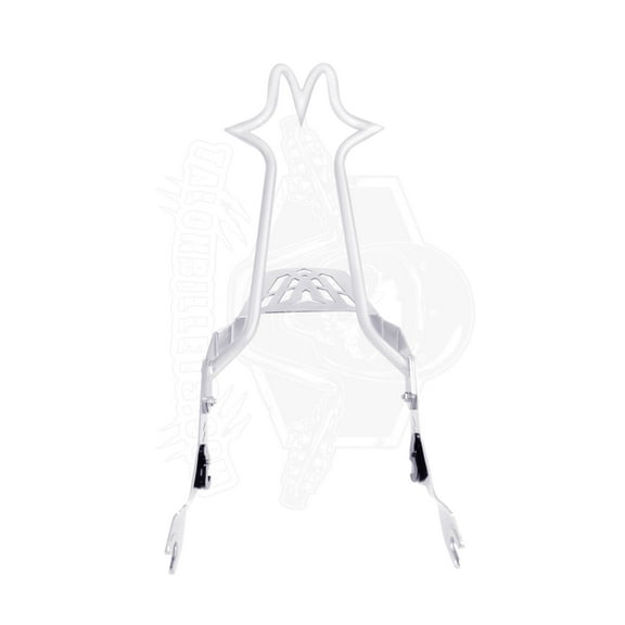 23" SISSY BAR BACKREST 4 HARLEY TOURING ROAD KING STREET ELECTRA 2009-25 W RACK