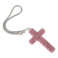 thumbnail image 1 of Shining Rhinestone Cross Necklace Multifunctional Religious Pendant for Car Interior and Bag Decoration Durable Hiphop Style Christian Ornament for, 1 of 1