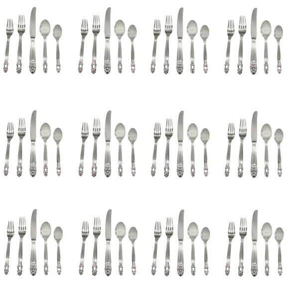 Towle Stockholm 18/10 Stainless Steel 60pc. Flatware Set (Service for Twelve)