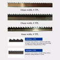 thumbnail image 3 of 1 Piece Bandsaw Blades Various Length/Width Available Saw Blades for Woodworking Curve Cutting, 3 of 6