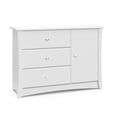 thumbnail image 1 of Storkcraft Crescent 3-Drawer Combo Dresser, 1 of 6