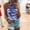 Blue, variant on Tank Top for Women Camouflage O Neck Lace Vest Backless Cami Party Blouse Camisole Womens Tops