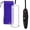Black, variant on LeLuv Blue Magna PRO+ Electric Penis Pump - 12" Length x 3.70" Diameter Round Flange Cylinder - LCD Smart Handheld USB Rechargeable Untapered Acrylic Quick-Disconnect