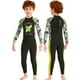 thumbnail image 5 of Niño traje de neopreno niños surfear ropa mantenimiento-cálido niño traje de buceo ropa de baño con mangas largas para la playa de la piscina con gris xxl Advancent OD003683-05, 5 of 7