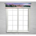thumbnail image 1 of ABPHQTO Wild Alpine Mountain Snow Moonrise Moonset Star Cárpatos Ventana Cortina Valance Rod Pocke 30x130 cm, 1 of 1