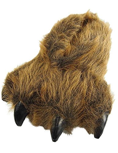 fuzzy bear slippers