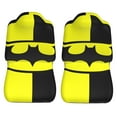 thumbnail image 6 of Batman Car Seat Covers Full Front Seats Cover 2 PCS Print Universal Vehicle Protective Interior Accessories for Most Auto Sedan Truck Van SUV, 6 of 8