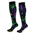 thumbnail image 5 of BWASD Socks for Women Men Soft Warm Thermal Knitted Mid Tube Sock Funny Novelty Multicolorful Pattern Fashion Accessories for Gift Green, 5 of 5