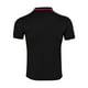 thumbnail image 5 of Blusa y camisa de manga corta con cuello vuelto para hombre, uniforme de moda informal con solapa y botones, top de poliéster de manga corta para hombre, 5 of 9