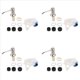 thumbnail image 1 of 4X Dispensador de Jabón para de Cocina, Dispensador de Jabón de Encimera Integrado, Cabezal de Bomba con Kit de Tubo de Extensión de 46 Pulgadas (Plateado), 1 of 5