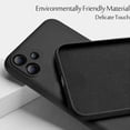 thumbnail image 4 of Funda cuadrada de silicona líquida para teléfono móvil, cubierta protectora de lente completa para iPhone 11, 12, 13 Pro Max, Mini, X, XS Max, XR, 7, 8 Plus, SE2, novedad, 4 of 4