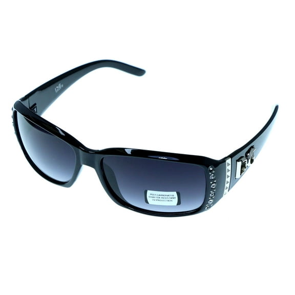 Mi Amore UV protection Shatter Resistant Poly carbonate Goggle-Sunglasses Black Frame & Black Lens