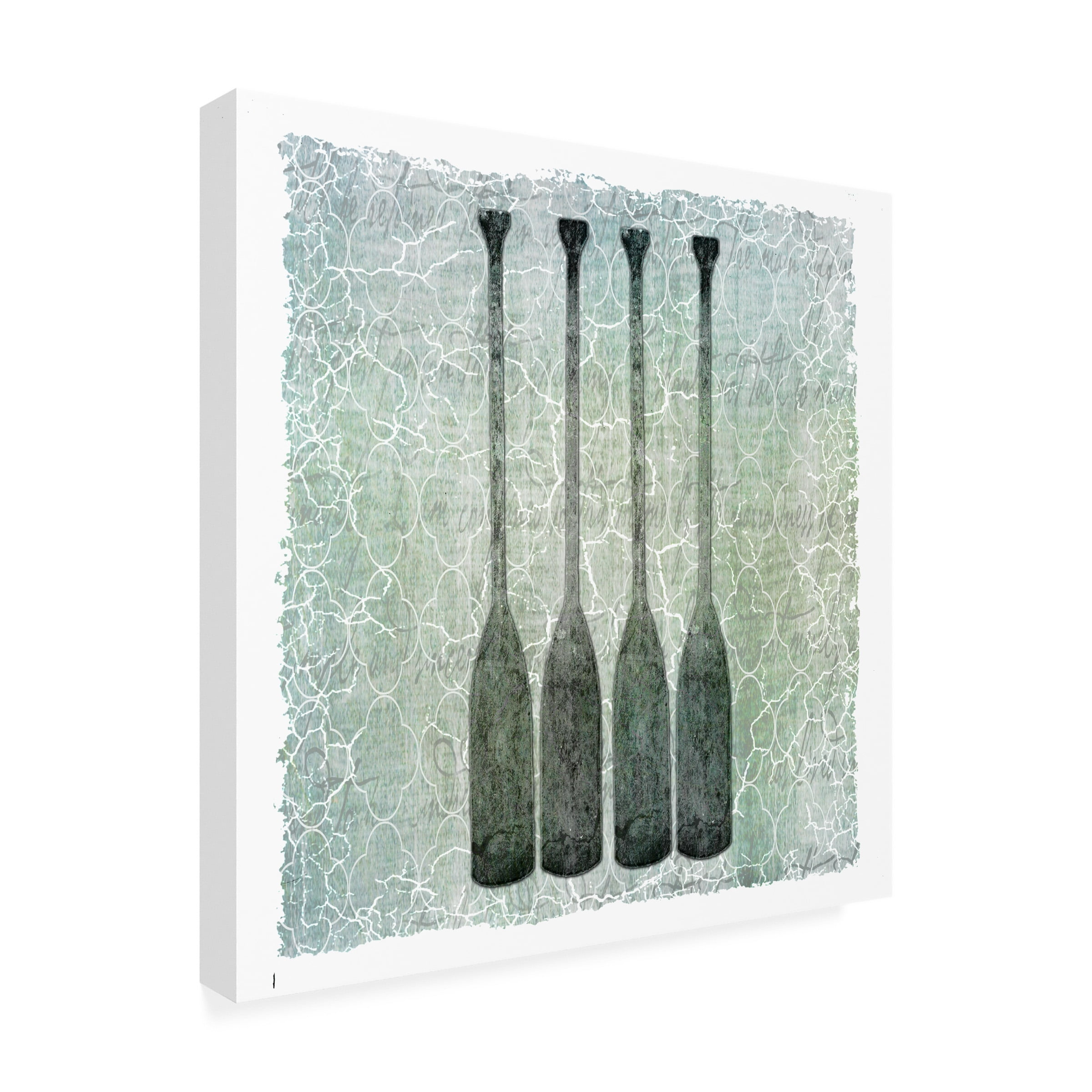LightBoxJournal 'Life Is Better At The Lake Oars' Canvas Art