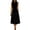 *Black, variant on Women's 2-Piece Elegant Crew Neck A-Line Dress Outfit,Ladies Sleeveless Crop Top and Midi Skirt Set,Formal Office Business Casual Dress Suit For Women,White,S-3XL