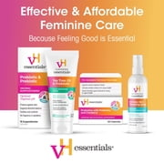 vH Essentials Probiotics for Women with Prebiotics, Cranberry & Vitamin C – 120 Capsules (60-Day Supply)