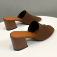 thumbnail image 4 of ATENAR Womens Sandals Open Toe Summer Women Sandals Beach Womens Shoes Orange 7.5, 4 of 9