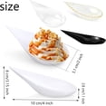 thumbnail image 2 of Mini Platos para Aperitivos, Cucharas de Plástico, Platos de Postres y Aperitivos, Tazas Pequeñas Reutilizables para Degustación de Postres (Transparente), 2 of 4