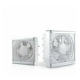 thumbnail image 1 of Energy-Saving Quiet Ventilation Fan, 8In Wall-Mounted Window Shutter Exhaust With Reversible Function For Wide Application, ABS Material High Performance And Safe Operation (8In), 1 of 5