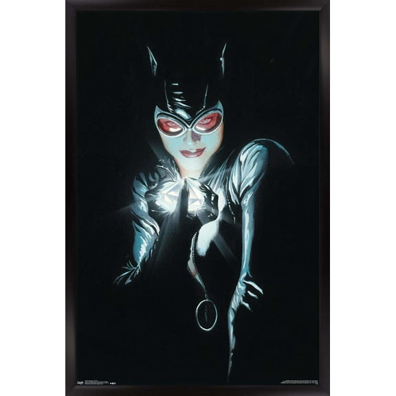 DC Comics - Catwoman - Portrait Wall Poster, 14.725" x 22.375", Framed