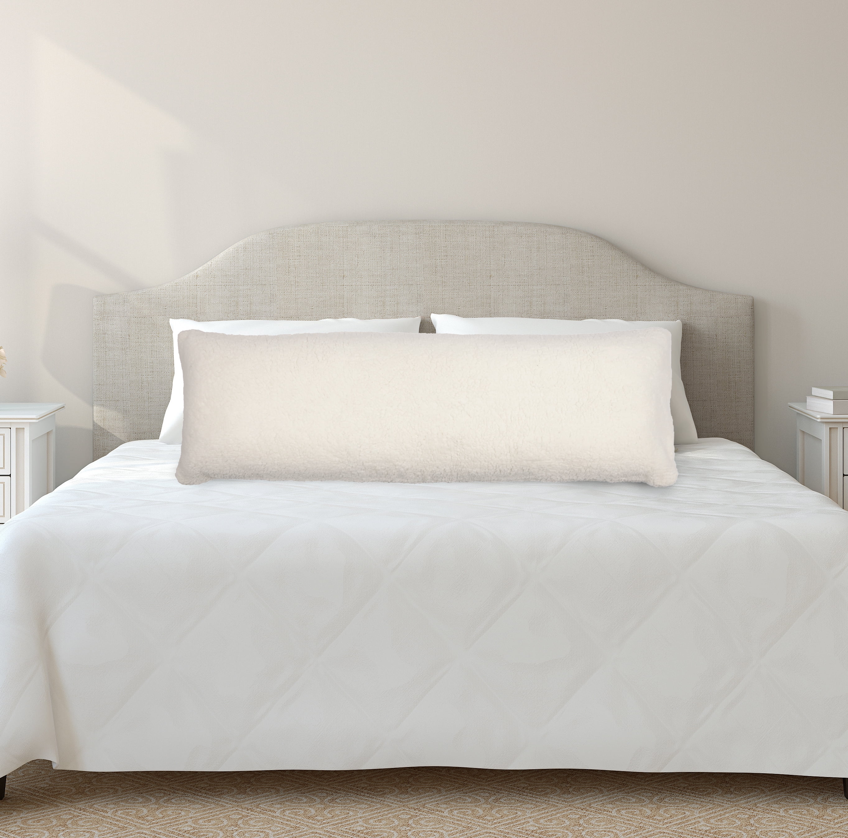 Better Homes & Gardens Plush Micro Sherpa Body Pillow Cover