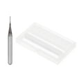 thumbnail image 6 of Uxcell 1/8" Shank 0.4mm x 3mm Diamond Film Coated Carbide Left Hand End Mill Bits 10 Pack, 6 of 6
