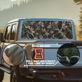 thumbnail image 2 of SEANATIVE Truck Rear Window Decal 66.9" x 22.4" Back Window Graphic Decal for Trucks Pickup SUV Perforated Vinyl Graphic Stickers Universal Fit Car Decorations, Camo Hunting Forest Theme, 2 of 7