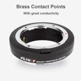 thumbnail image 4 of Riwcyla VILTROX EF,GFX Pro Auto Focus Lens Mount Adapter Ring ,shake EXIF Transmission Type,C Upgrade Replacement for EFEF,S Lens to Fuji GFX Medium Format Cameras, 4 of 6