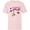 Soft Pink, variant on Disney and Pixar’s Up Carl and Ellie Valentine Voyage - Short Sleeve T-Shirt for Kids - Customized-Athletic Heather