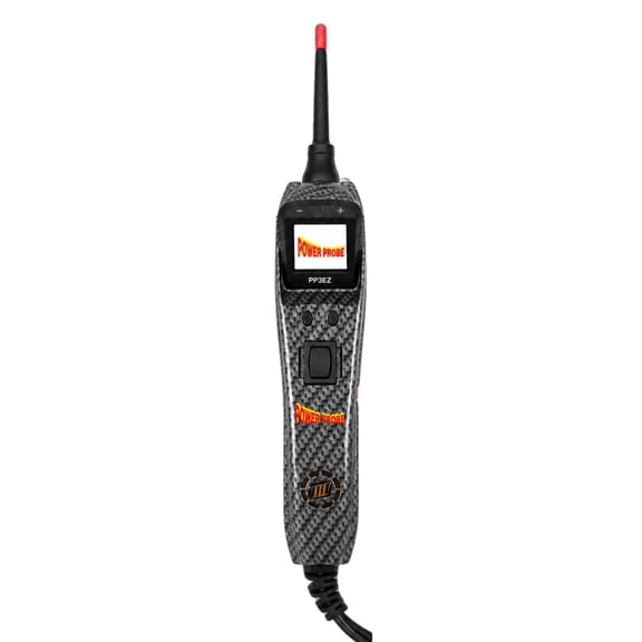Power Probe PP3EZCS Circuit Tester with Learning and Diagnostics Mode for Easy Automotive Electrical and Component Testing for 12 to 24 Volts Electrical Systems – Tool Only (Carb)