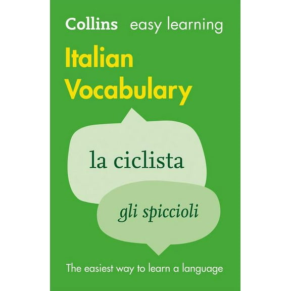 Collins Easy Learning Italian Easy Learning Italian Vocabulary: Trusted support for learning, (Paperback)