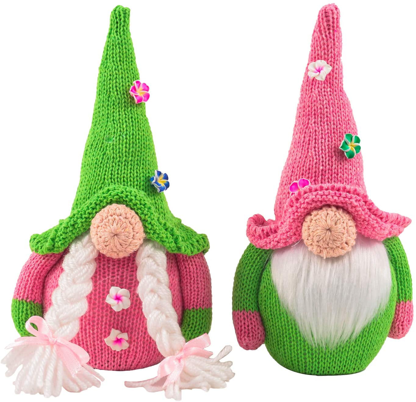 Pink and Green Gnome