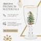 thumbnail image 2 of Spode Copas de Pedestal de 16 Oz con Diseño de Árbol de Navidad Dorado (Juego de 4): Copas con Borde Dorado, Cristalería Festiva para Cenas Navideñas, Regalos de Boda, Cristalería Navideña para Vino,, 2 of 7