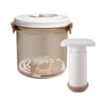 thumbnail image 4 of Conteneur sous Vide Résistant aux Fuites avec Pompe Manuelle, Bocaux Hermétiques avec Couvercle pour 1,05l, 4 of 8