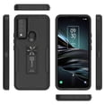 thumbnail image 2 of CoverON For TCL 20 XE Case, Military Grade Heavy Duty Full Body Phone Kickstand Cover, Black, 2 of 8