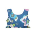 thumbnail image 4 of Robe Fille Sans Manches en Denim Imprimé Floral Détaillant 8 Ans, 4 of 4