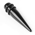 thumbnail image 1 of 1pc 9/16'' (14 mm) Ear Expander Taper Stretching Plug Stretcher Tunnel Black, 1 of 6
