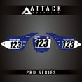 thumbnail image 2 of Attack Graphics Pro Series Number Plate Backgrounds for Yamaha YZ250 2024, 2 of 4