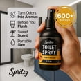 thumbnail image 3 of Toilet Spray (4 fl oz) | 600+ Sprays | Poo Spray w/Many Scents – Restroom & Bathroom Odor Eliminator – Essentials for a Fresh, Confident Bathroom (Peach Bellini), 3 of 4