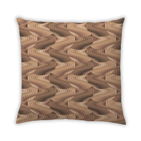 Ahgly Company Indoor Square Contemporary Throw Pillow, 18 inch by 18 inch
