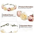 thumbnail image 4 of Corona de flores, diadema, diadema, diadema, aro, 4 of 5