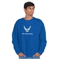 thumbnail image 5 of US Air Force Military Wings Emblem Sweatshirt for Men or Women Brisco Brands S, 5 of 6
