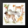 thumbnail image 2 of Wang, Melissa 20x20 Black Modern Framed Museum Art Print Titled - A Little Walk V, 2 of 5