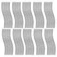 thumbnail image 1 of 100 Pcs Bâtonnets Diffuseurs d'Huiles Essentielles Courbés Décorations Bâtonnets Diffuseurs Recharge Bâtonnets Diffuseurs de Fibres, 1 of 9